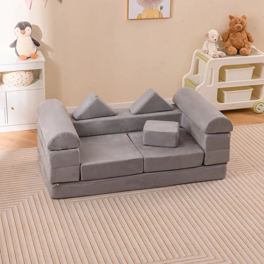 Modul moale pentru joc Costway TP10266GR (Grey)