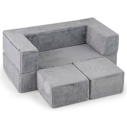 Modul moale pentru joc Costway TP10268GR (Grey) Thumb