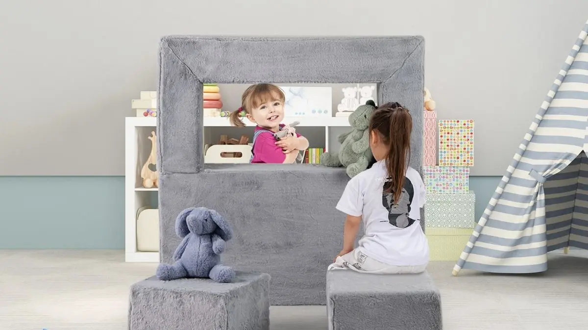 Modul moale pentru joc Costway TP10268GR (Grey)