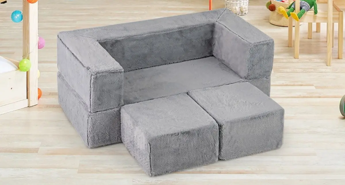 Modul moale pentru joc Costway TP10268GR (Grey)