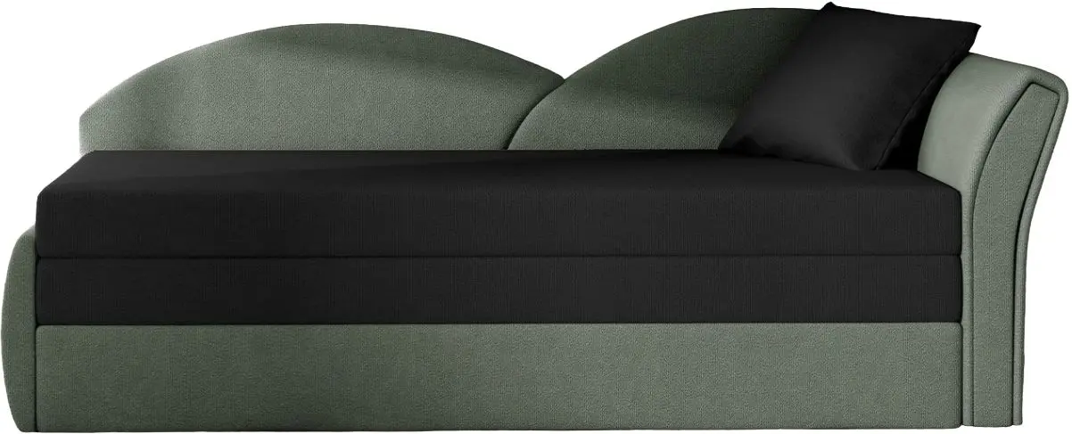 Canapea Eltap Aga Alova 04/Alova 10 Right (Black/Gray)