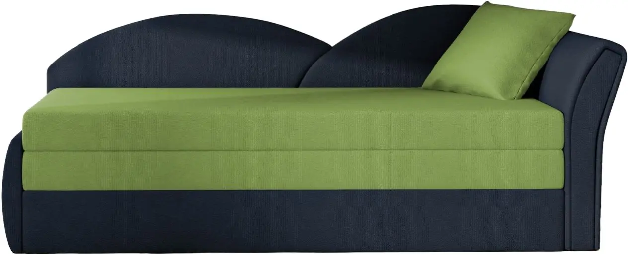 Canapea Eltap Aga Alova 42/Alova 79 Right (Green/Dark Blue)