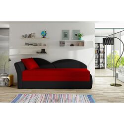 Canapea Eltap Aga Alova 46/Alova 04 Left (Red/Black) Thumb