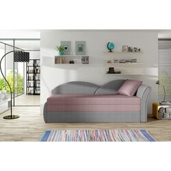 Диван Eltap Aga Malmo 61/Malmo 90 Right (Powdery Pink/Gray) Thumb