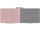 Canapea Eltap Aga Malmo 61/Malmo 90 Right (Powdery Pink/Gray)