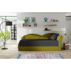 Canapea Eltap Aga Malmo 96/Malmo 41 Right (Anthracite/Mustard) Thumb