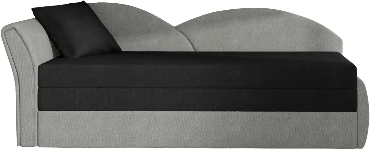 Canapea Eltap Aga Soro 100/Soro 83 Left (Dark Gray/Light Gray)