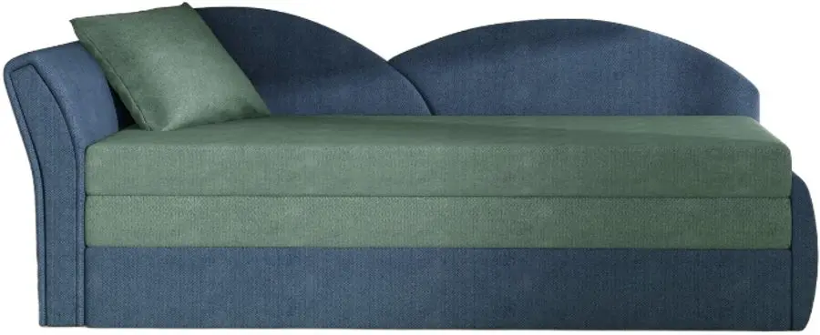 Canapea Eltap Aga Soro 34/Soro 76 Left (Green/Blue)