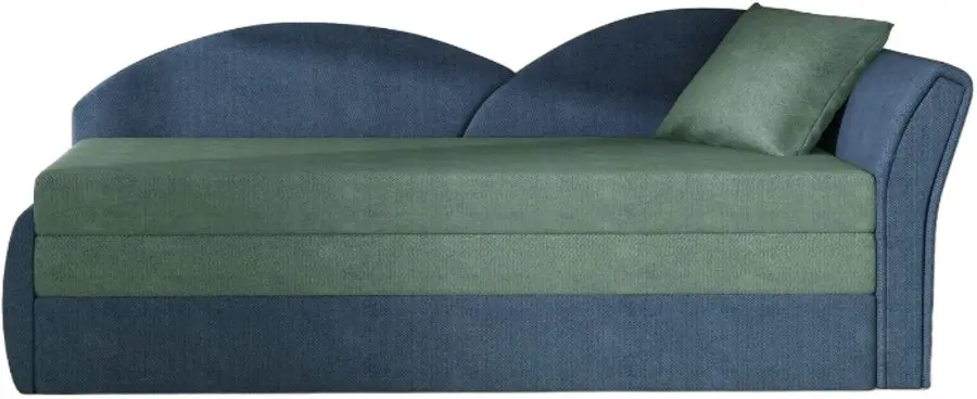 Canapea Eltap Aga Soro 34/Soro 76 Right (Green/Blue)