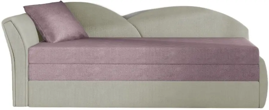 Canapea Eltap Aga Soro 61/Nubuk 21 Left (Pink/Cream)