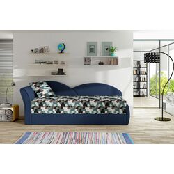 Диван угловой Eltap Aga Ac 01/Alova 79 Left (Multicolor/Dark Blue) Thumb