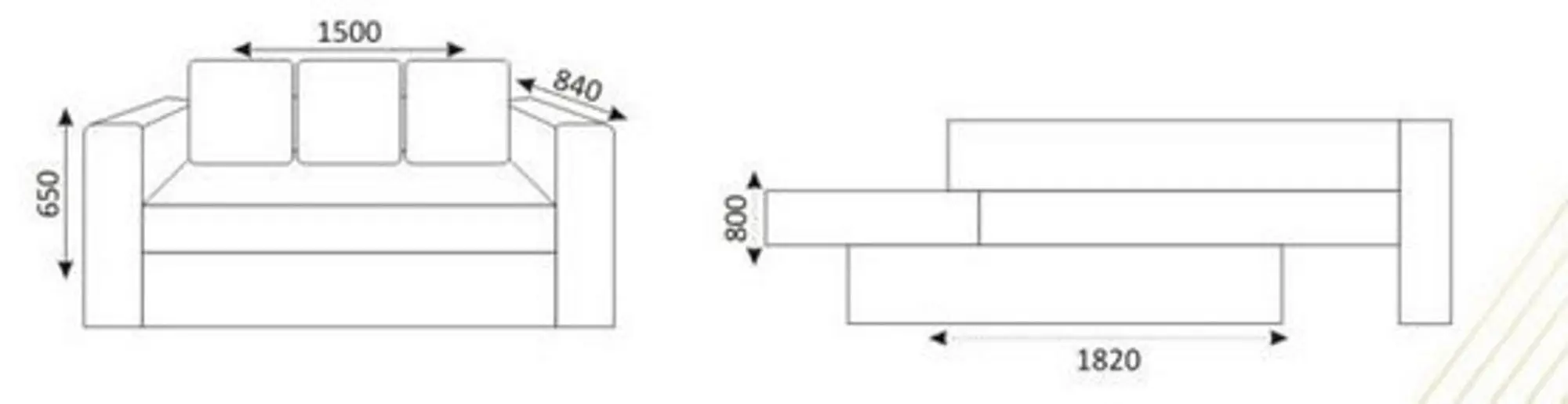 Canapea МКС Malysh