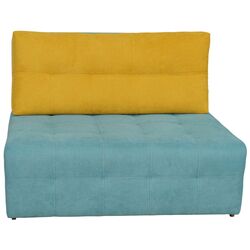 Canapea Modern Teddi Alaska 86/Alaska 45 (Turquoise/Mustard) Thumb