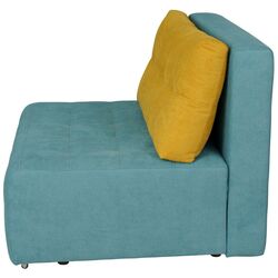 Canapea Modern Teddi Alaska 86/Alaska 45 (Turquoise/Mustard) Thumb