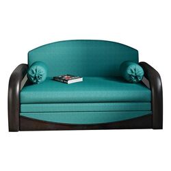 Диван раскладной Smart Димочка (Dark Turquoise/Black)