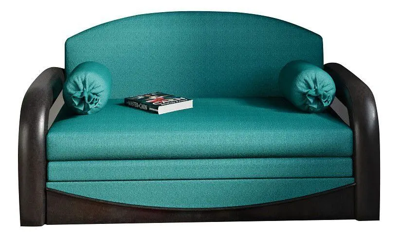 Диван раскладной Smart Димочка (Dark Turquoise/Black)