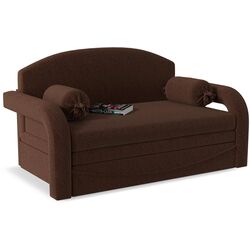 Диван раскладной Smart Димочка Люкс 25 (Dark Brown)