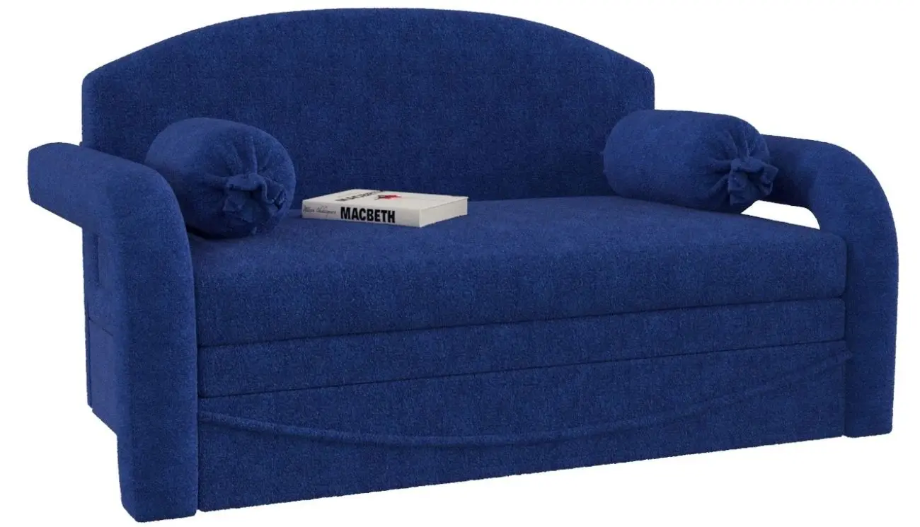 Диван раскладной Smart Димочка Люкс 5 (Dark Blue)