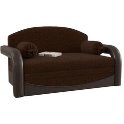 Диван раскладной Smart Димочка Люкс (Aster Brown/Wenge)