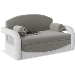 Диван раскладной Smart Димочка Люкс (Light Gray/Dark Gray)