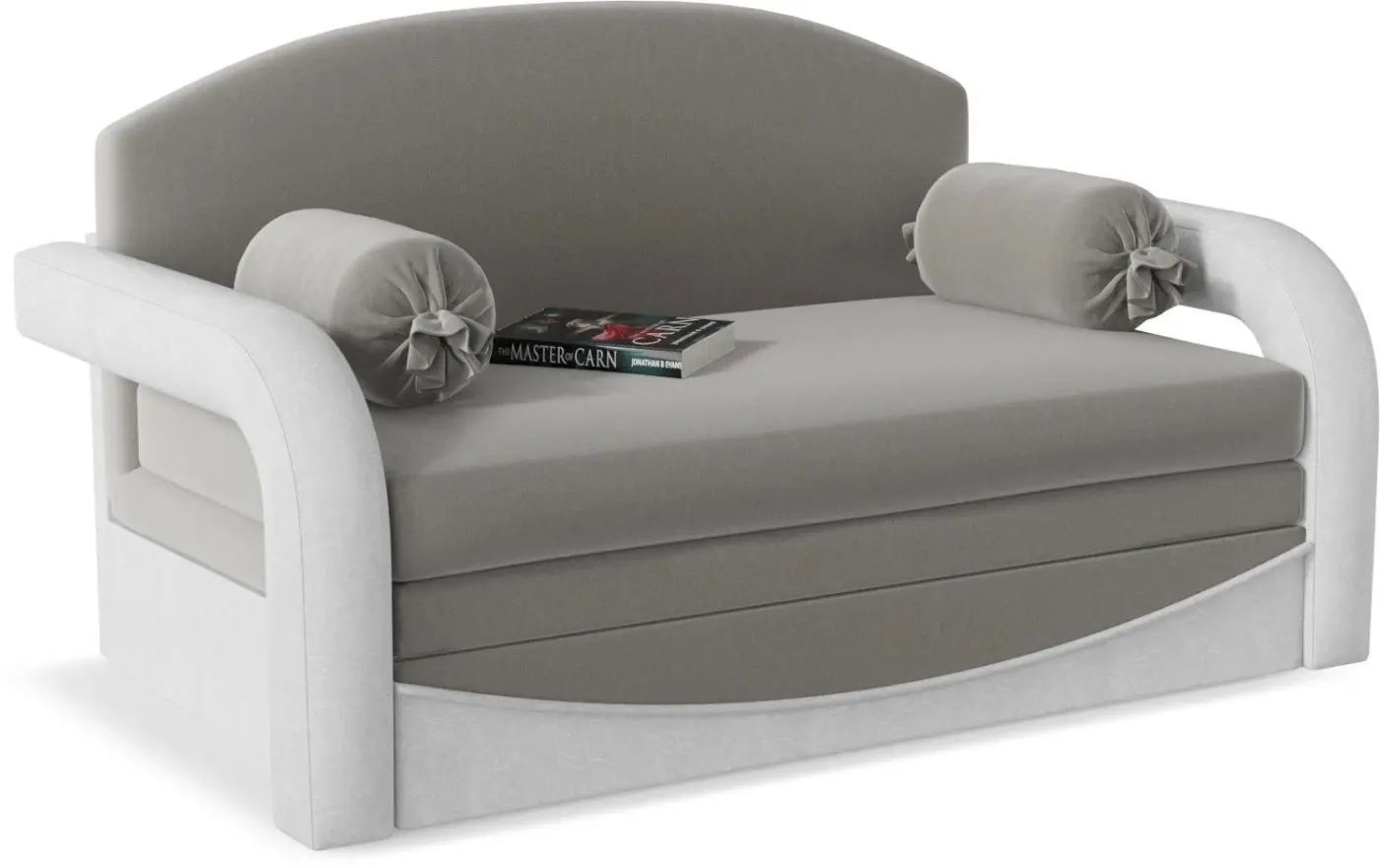 Диван раскладной Smart Димочка Люкс (Light Gray/Dark Gray)