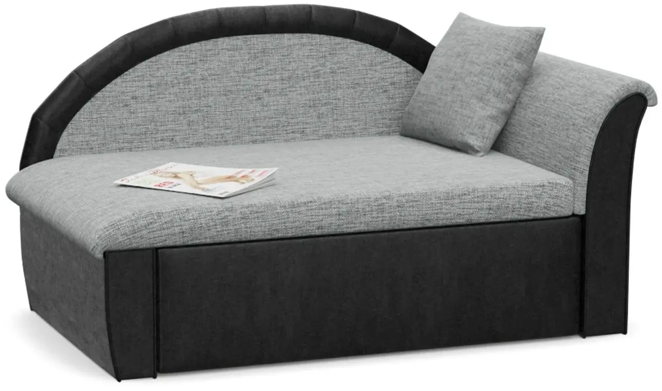 Тахта Smart Капри 135x75 (Black/Grey)