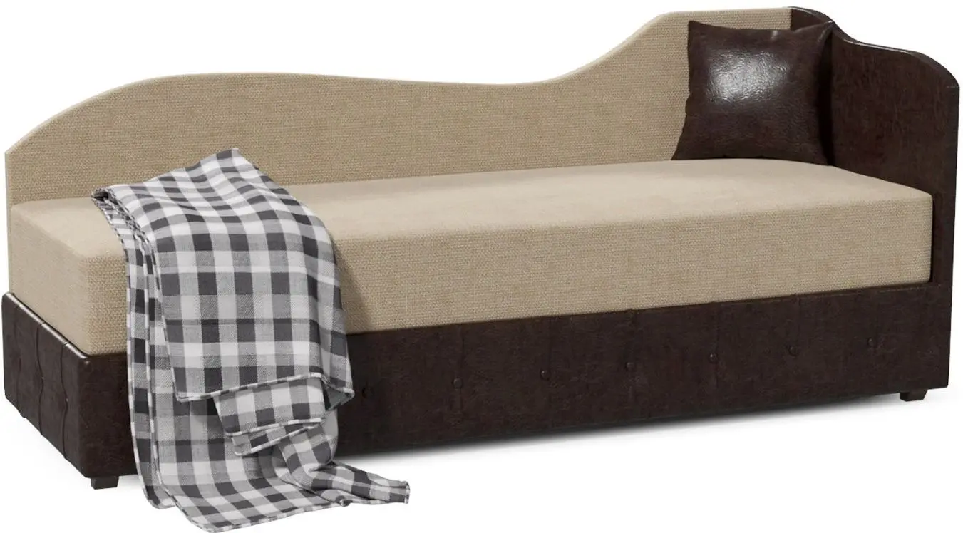 Тахта Smart Мария 205x85 (Brown/Beige)