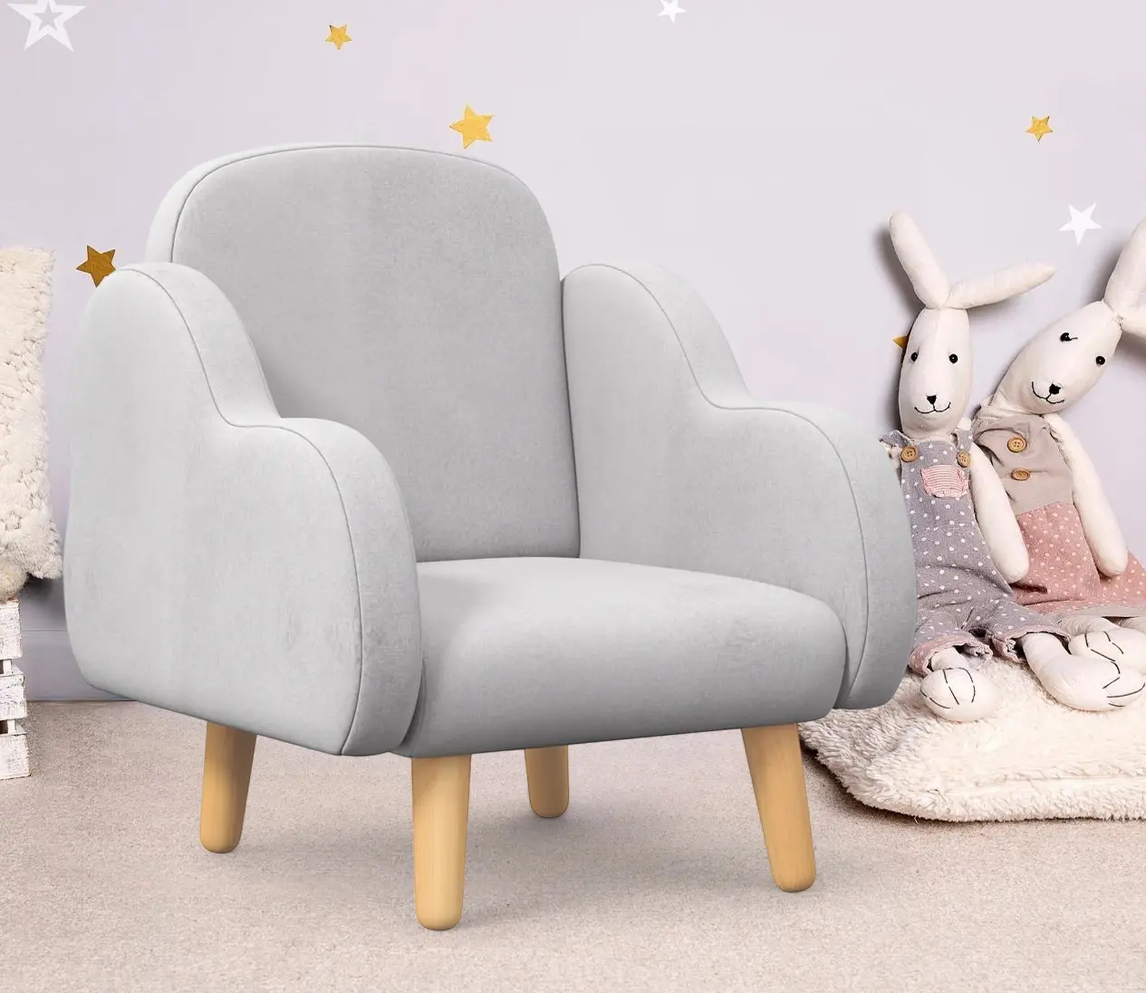 Кресло Zonekiz 310-066V81GY (Grey)