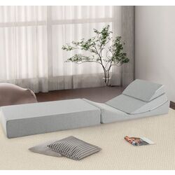 Sezlong moale 4in1 Costway HU10366LG (Grey) Thumb