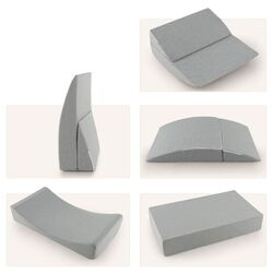 Sezlong moale 4in1 Costway HU10366LG (Grey) Thumb