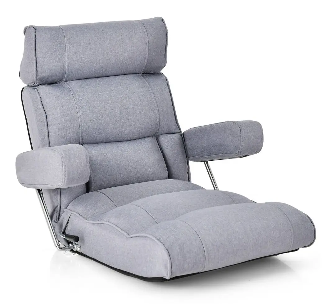 Sezlong moale Costway HV10119GR (Grey)