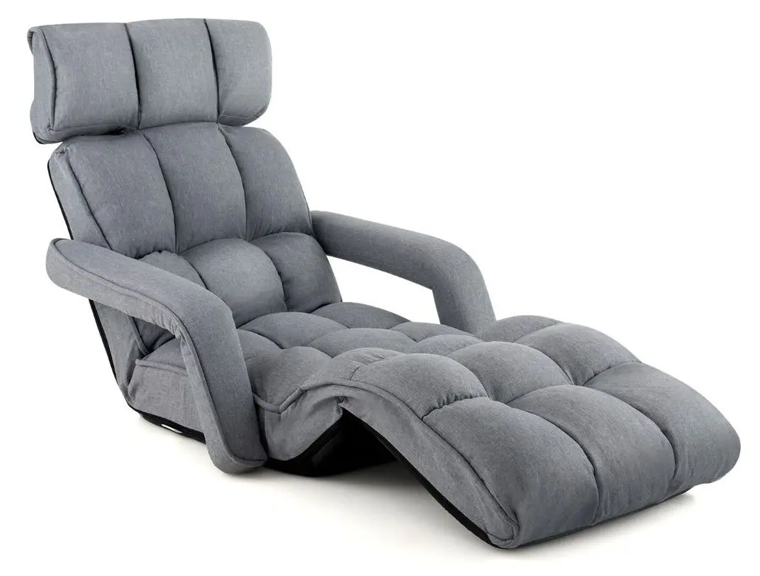 Sezlong moale Costway HV10190GR (Grey) - 2