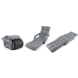 Sezlong moale Costway HV10190GR (Grey) Thumb