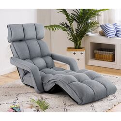 Sezlong moale Costway HV10190GR (Grey) Thumb