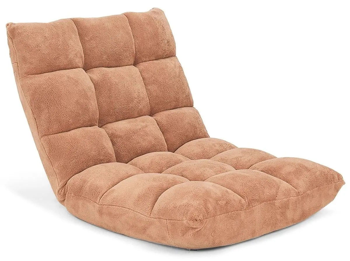 Sezlong moale Costway HV10355BE (Beige)