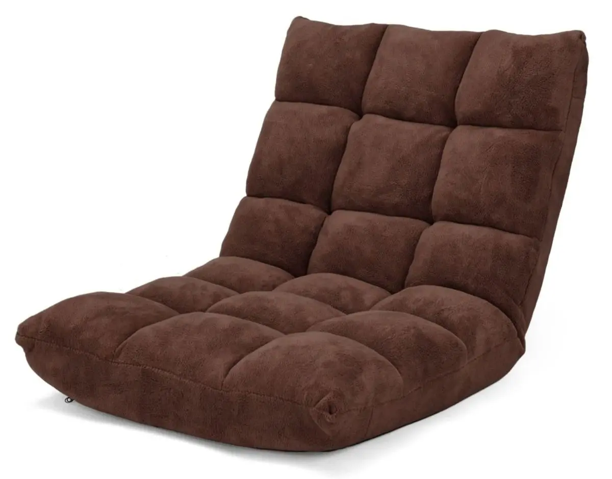 Sezlong moale Costway HV10355CF (Coffee) - 2