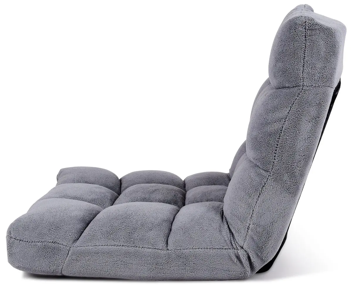 Sezlong moale Costway HV10355GR (Grey)