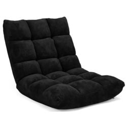 Sezlong moale Costway HV10355HS (Black) Thumb