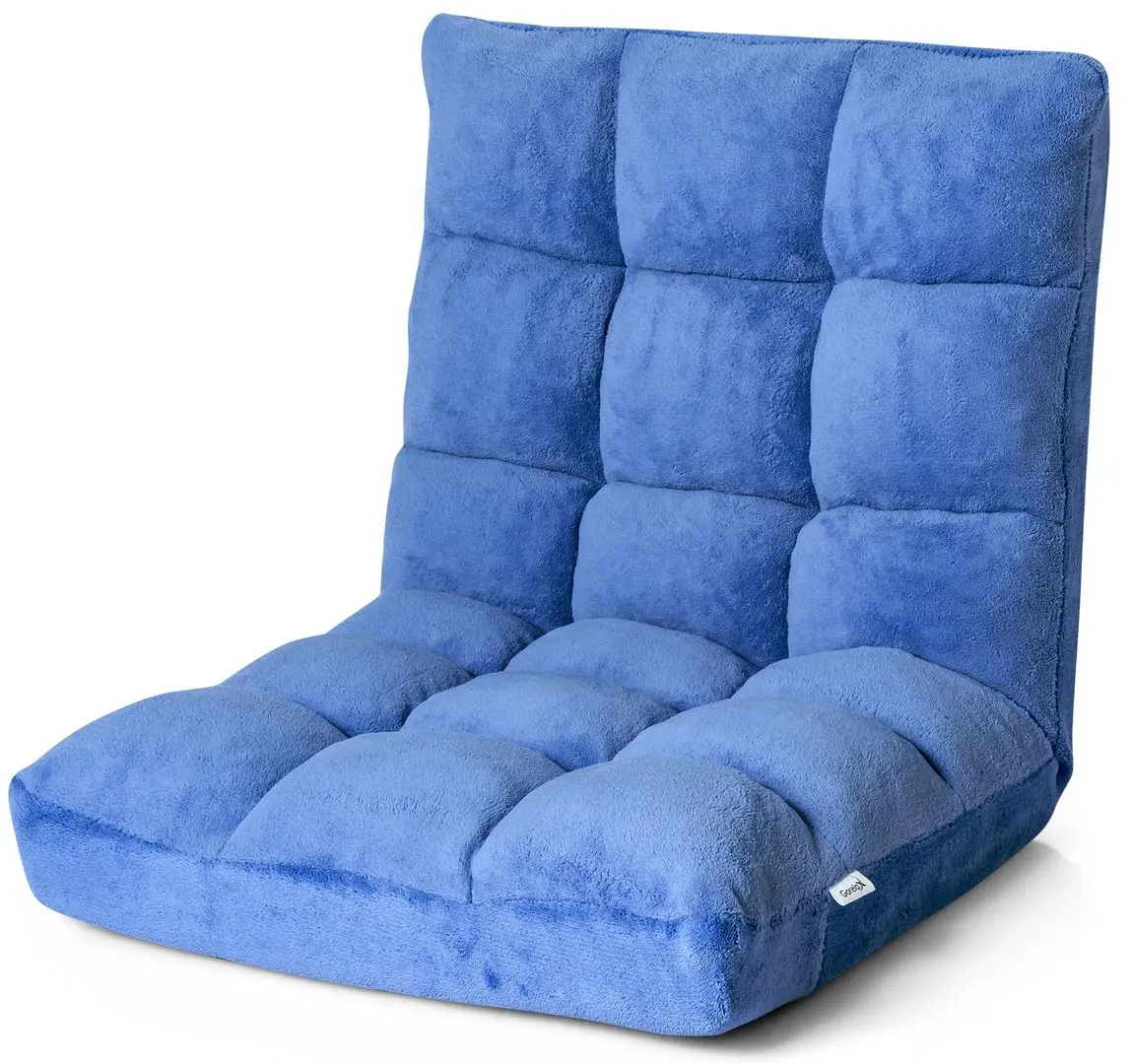 Sezlong moale Costway HV10355NY (Blue)