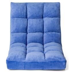 Sezlong moale Costway HV10355NY (Blue) Thumb