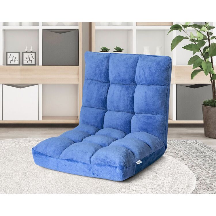 Sezlong moale Costway HV10355NY (Blue)