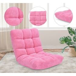 Sezlong moale Costway HV10355PI (Pink) Thumb