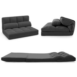 Sezlong moale Costway HV10561HS (Dark Grey) Thumb