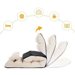 Sezlong moale Costway HW53981BE (Beige) Thumb