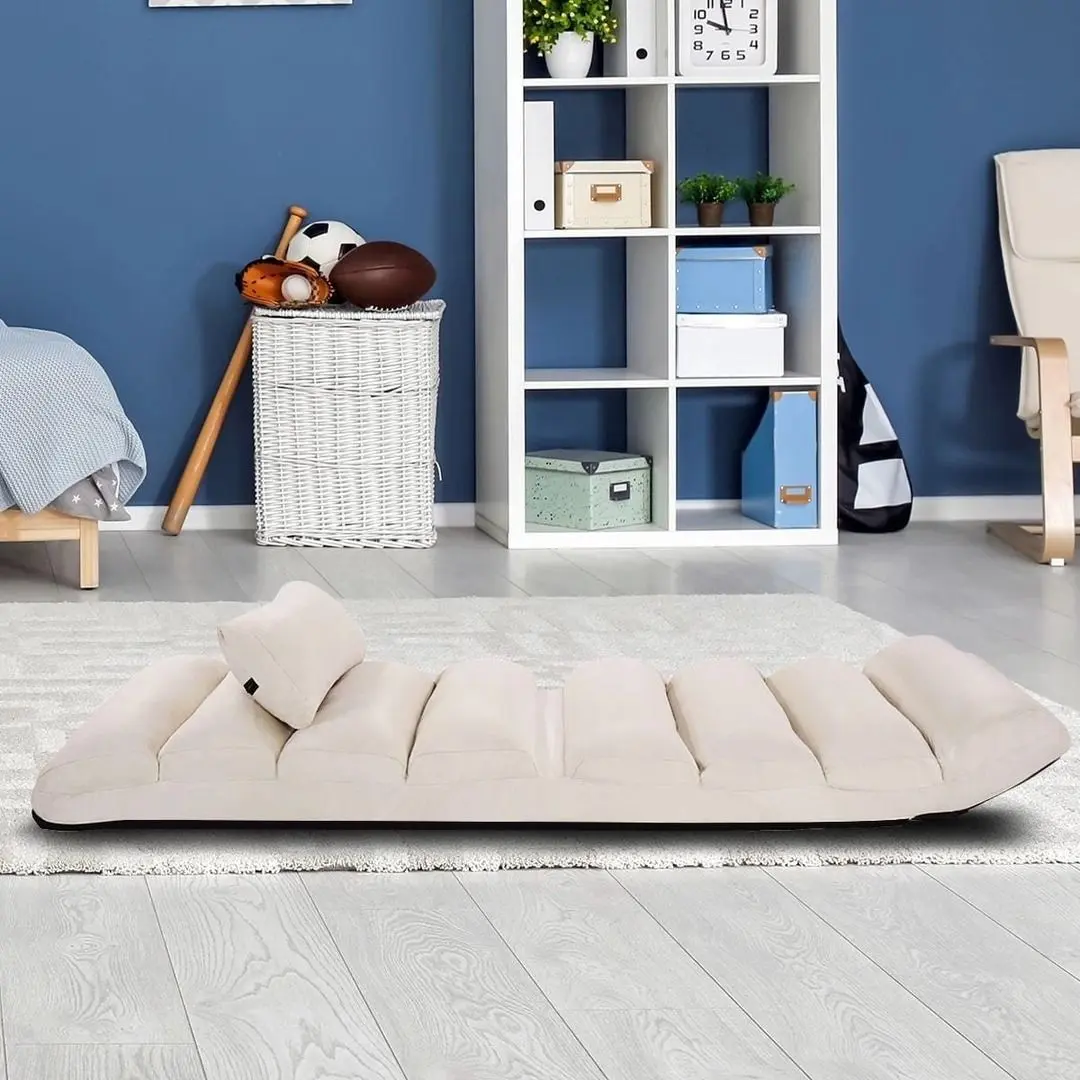 Sezlong moale Costway HW53981BE (Beige) - 5