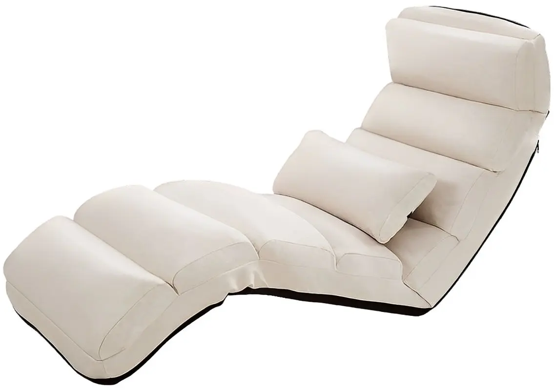 Sezlong moale Costway HW53981BE (Beige)