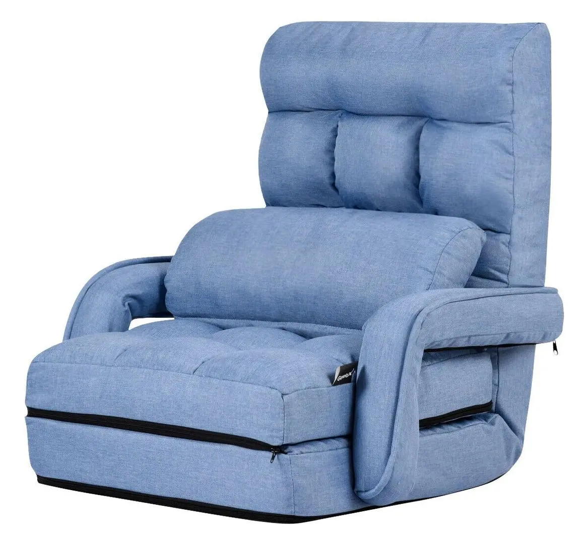 Sezlong moale Costway HW56730BL (Blue) - 3