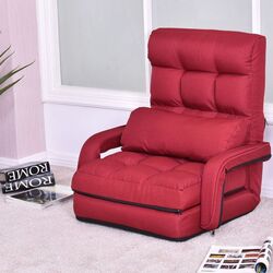 Sezlong moale Costway HW56730RE (Red) Thumb