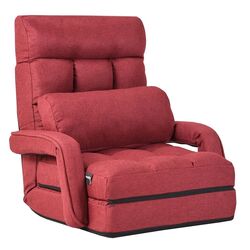 Sezlong moale Costway HW56730RE (Red) Thumb