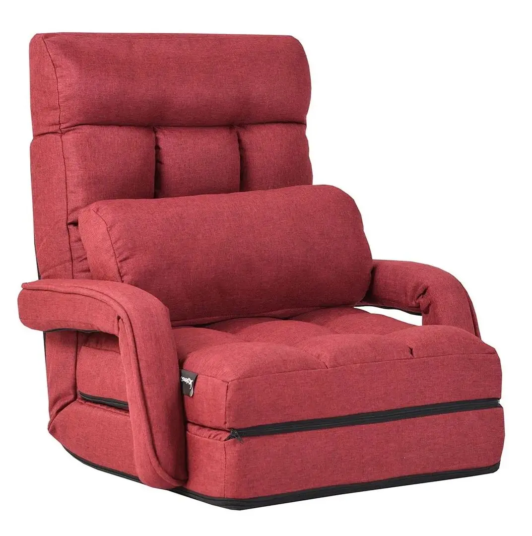 Sezlong moale Costway HW56730RE (Red) - 4